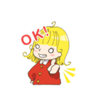くるくるちゃんのおしゃべり。（個別スタンプ：2）