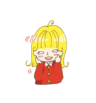 くるくるちゃんのおしゃべり。（個別スタンプ：6）