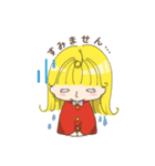 くるくるちゃんのおしゃべり。（個別スタンプ：16）