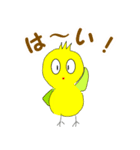 かわいいインコの日常スタンプ（個別スタンプ：15）