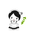 日常で使える糖分メイドさんのスタンプ（個別スタンプ：5）