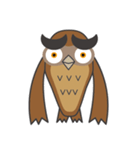飛べないフクロウ（個別スタンプ：12）