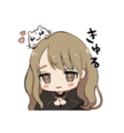 さきちゃんのぴえんスタンプ（個別スタンプ：3）