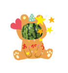 取りたて美味しいスイカスタンプ（個別スタンプ：1）