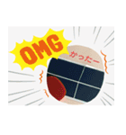 全力で卓球応援するよ（個別スタンプ：11）