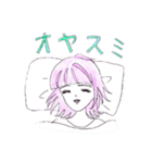 エスパー風の少女（個別スタンプ：10）