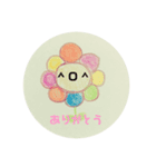 こけ画伯flower（個別スタンプ：4）