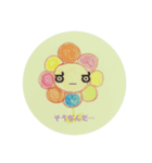 こけ画伯flower（個別スタンプ：7）