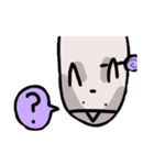 無言おばけのLINEスタンプ（個別スタンプ：6）