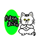 返信しちゃう。ねこさん（個別スタンプ：9）