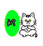 返信しちゃう。ねこさん（個別スタンプ：15）