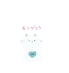 ぬいぐるみのオコジョ（個別スタンプ：1）