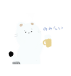 ぬいぐるみのオコジョ（個別スタンプ：3）
