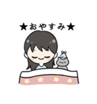 あおちゃんとねこ（個別スタンプ：3）