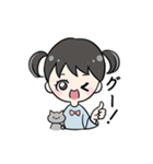 あおちゃんとねこ（個別スタンプ：18）
