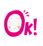 まがおくんキュートだぜ！（個別スタンプ：7）