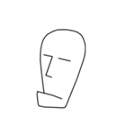 無表情なひと（個別スタンプ：19）