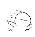 白い小人～もくして編～（個別スタンプ：2）