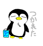可愛いペンギンの挨拶（個別スタンプ：6）