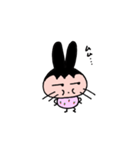 ぽちゃめウサギ（個別スタンプ：8）