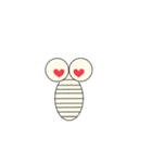 ミノムシちゃん（個別スタンプ：8）
