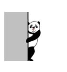 人間みたいなパンダスタンプ（個別スタンプ：30）