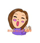 ボブスタイル 挨拶（個別スタンプ：1）