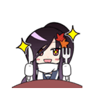 くろしけちゃんスタンプ（個別スタンプ：4）