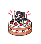くろしけちゃんスタンプ（個別スタンプ：24）