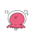 風船のタコくんたち（個別スタンプ：6）