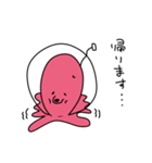 風船のタコくんたち（個別スタンプ：10）