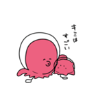 風船のタコくんたち（個別スタンプ：24）
