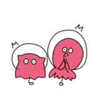 風船のタコくんたち（個別スタンプ：37）
