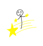 超可愛い棒人間スタンプ！第2弾！（個別スタンプ：3）