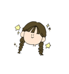 日常。な女の子。（個別スタンプ：7）