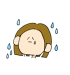 日常。な女の子。（個別スタンプ：16）