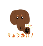 ぼくの可愛い愛犬（個別スタンプ：2）