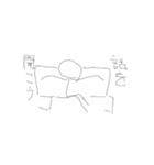 ぐーたら画伯シリーズ（個別スタンプ：2）
