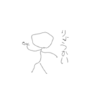 ぐーたら画伯シリーズ（個別スタンプ：7）