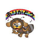 愛犬Jの一生懸命スタンプ（個別スタンプ：1）