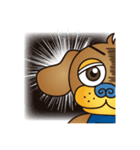 愛犬Jの一生懸命スタンプ（個別スタンプ：20）