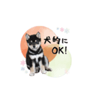 黒柴ゆず1（個別スタンプ：7）
