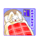 働くニコニコアニマルスタンプ（個別スタンプ：3）