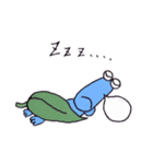 らくがきスタンプ かえる（個別スタンプ：7）