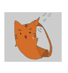 推しが尊い ネコモメン（個別スタンプ：6）