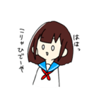 中3の時に描いたすたんぷ。1（個別スタンプ：2）