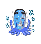 能面タコちゃん（個別スタンプ：6）