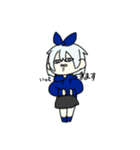 りなたんめんちゅるちゅる（個別スタンプ：3）