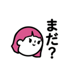 お留守番スタンプ 女の子（個別スタンプ：9）