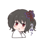 まつりちゃんどうしたの？（個別スタンプ：3）